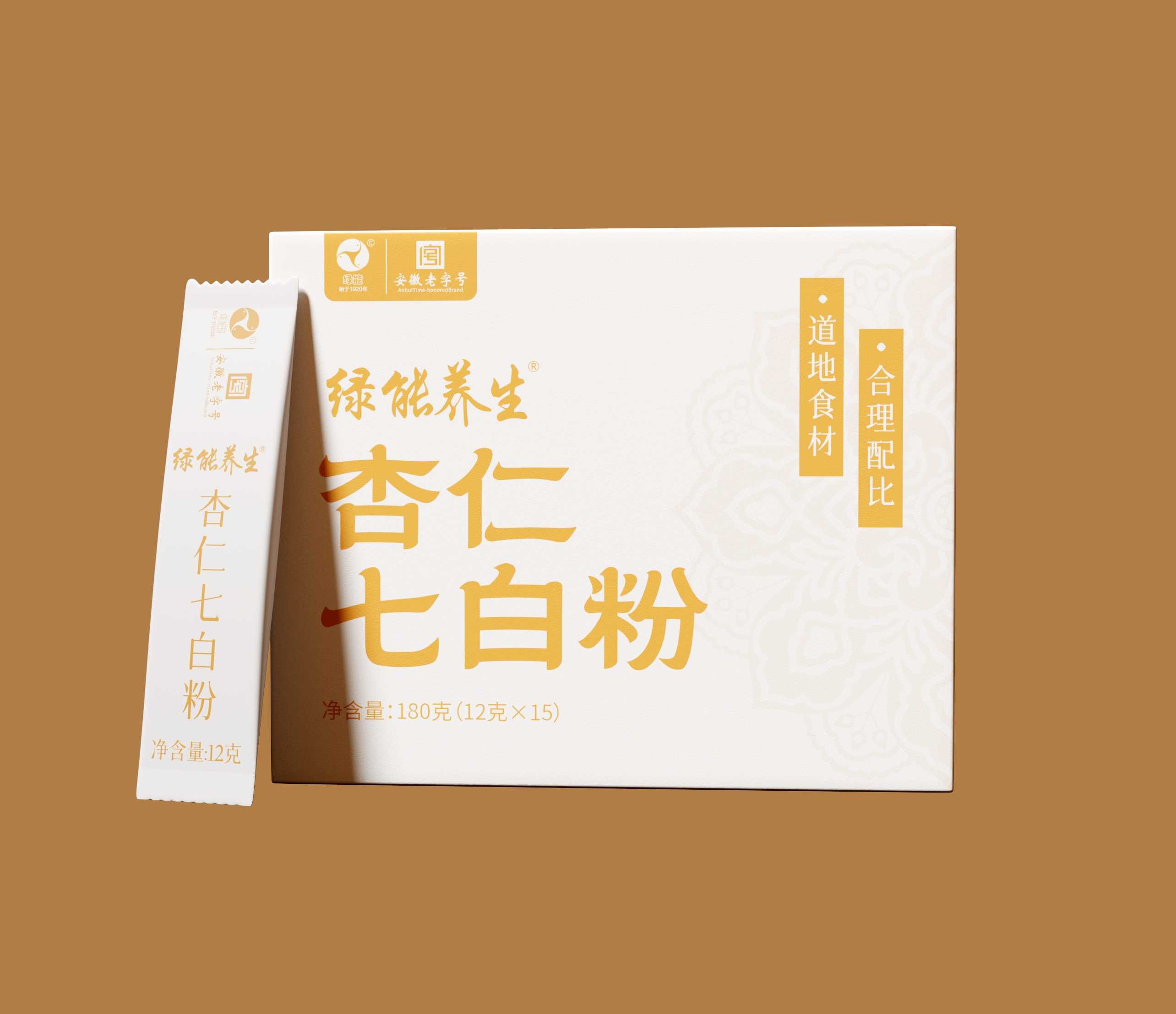 杏仁 七白粉